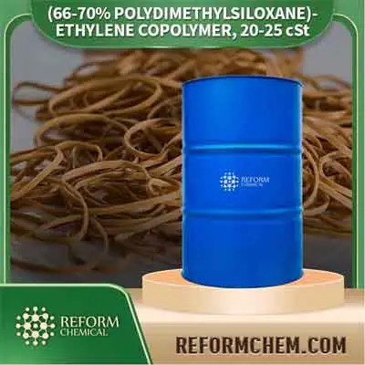 (66-70% polydimethylsiloxane)-Ethylene Copolymer, 20-25 CST